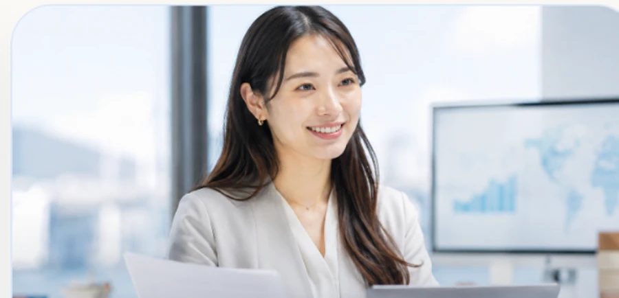 ホテルから貿易業に転職した先輩のイメージ